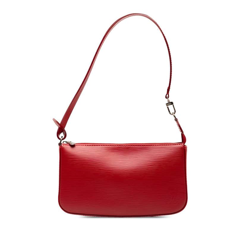 Louis Vuitton Epi Pochette Accessoires Red Leather Good condition - Front View