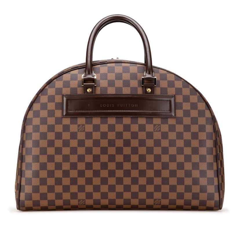 Louis Vuitton Damier Ebene Nolita 24 Heures Brown Canvas Good condition - Front View