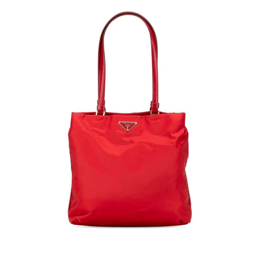 Prada Tessuto Tote Red Good condition - Front View