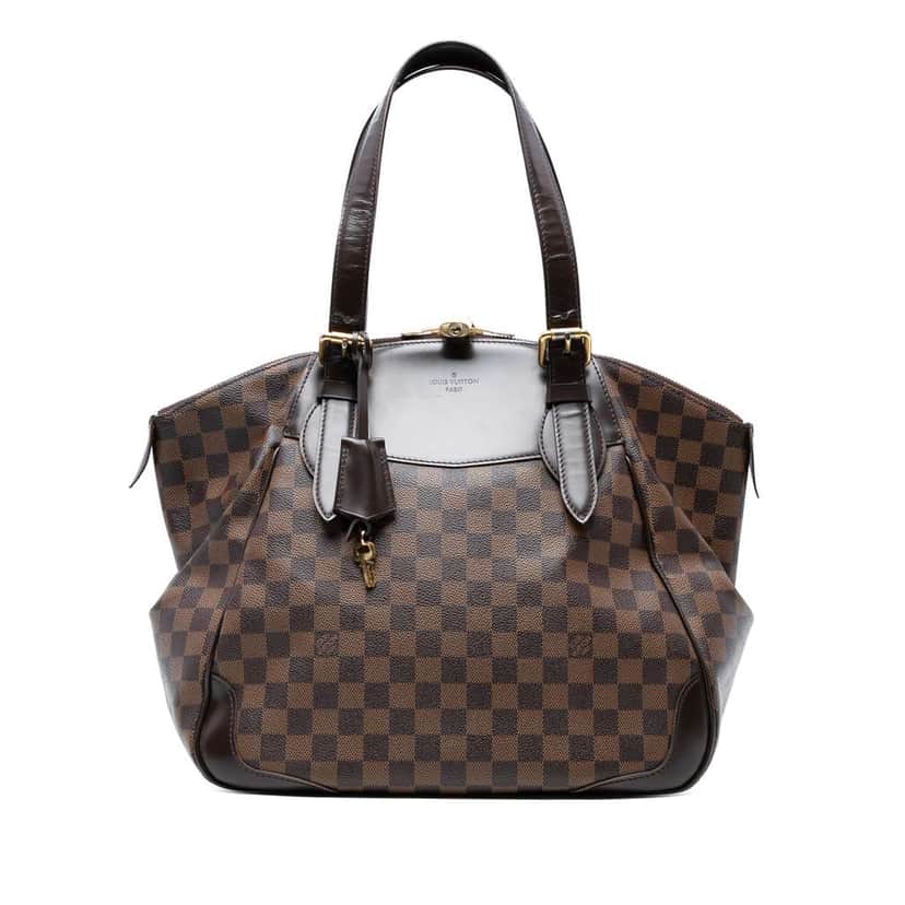 Louis Vuitton Damier Ebene Verona GM Brown Good condition - Front View