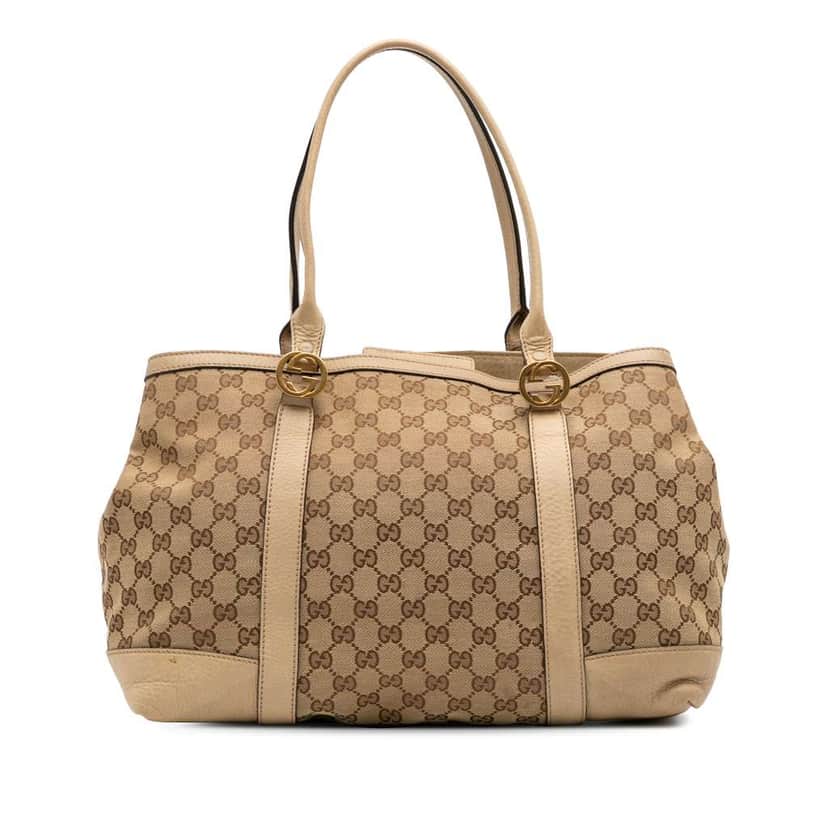 Gucci GG Canvas Miss GG Tote Brown Canvas Good condition - Front View