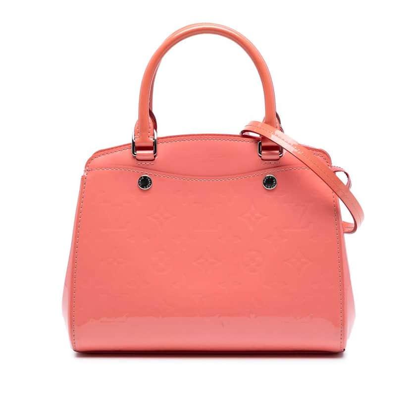 Louis Vuitton Monogram Vernis Brea PM Pink Leather Good condition - Front View