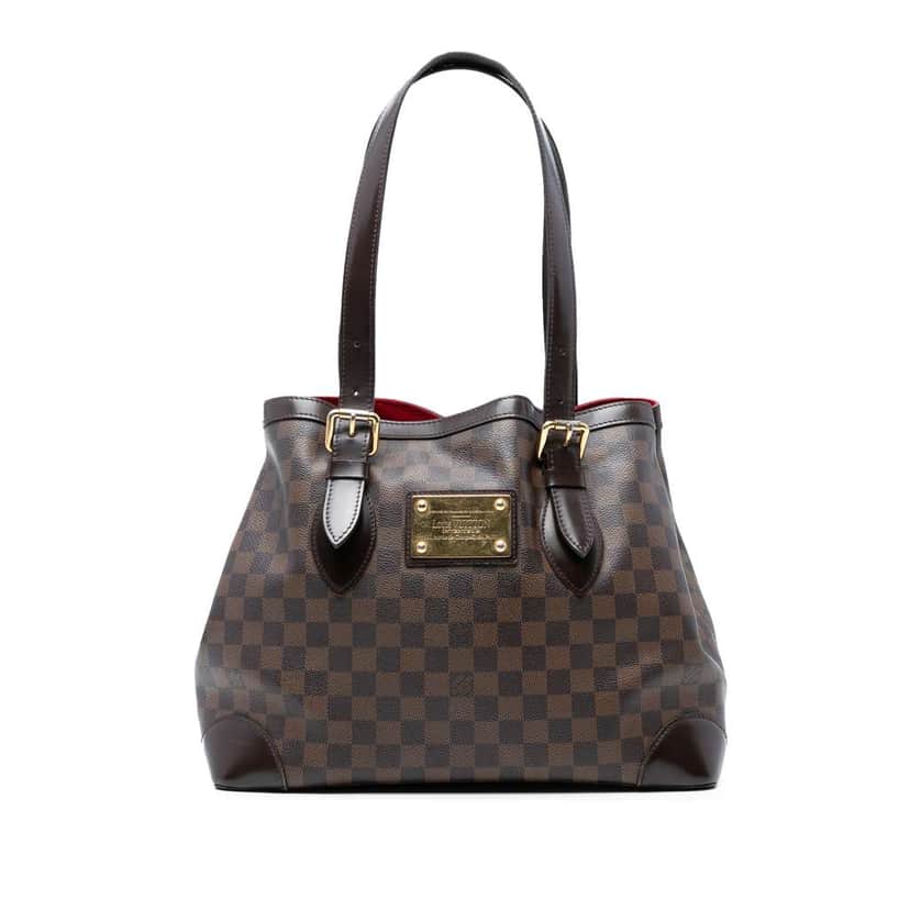 Louis Vuitton Damier Ebene Hampstead MM Brown Good condition - Front View