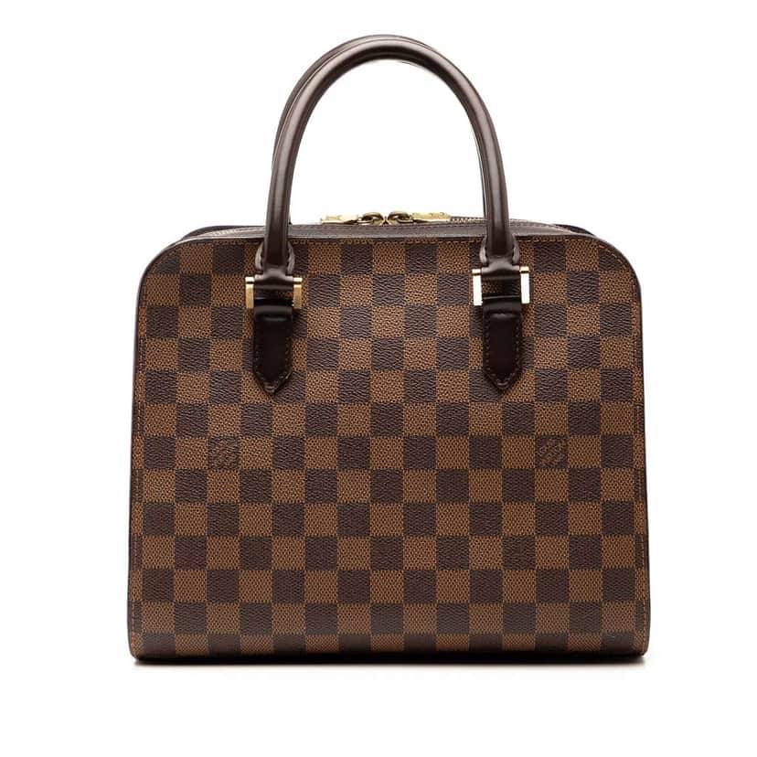 Louis Vuitton Damier Ebene Triana Brown Good condition - Front View
