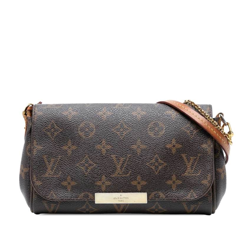 Louis Vuitton Monogram Favorite PM Brown Good condition - Front View