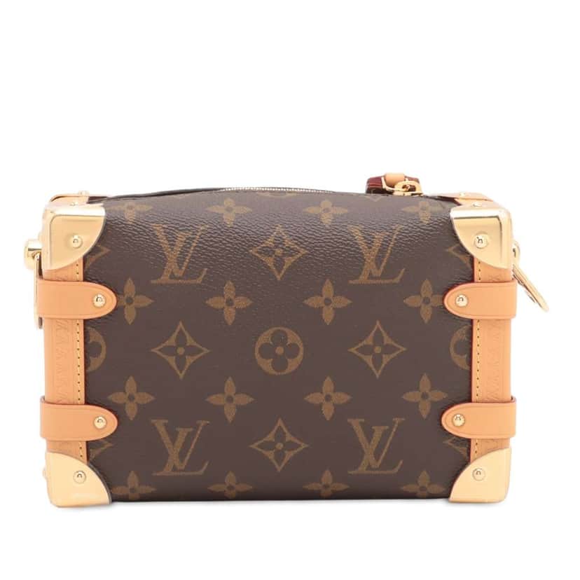 Louis Vuitton Monogram Side Trunk PM Brown Good condition - Front View