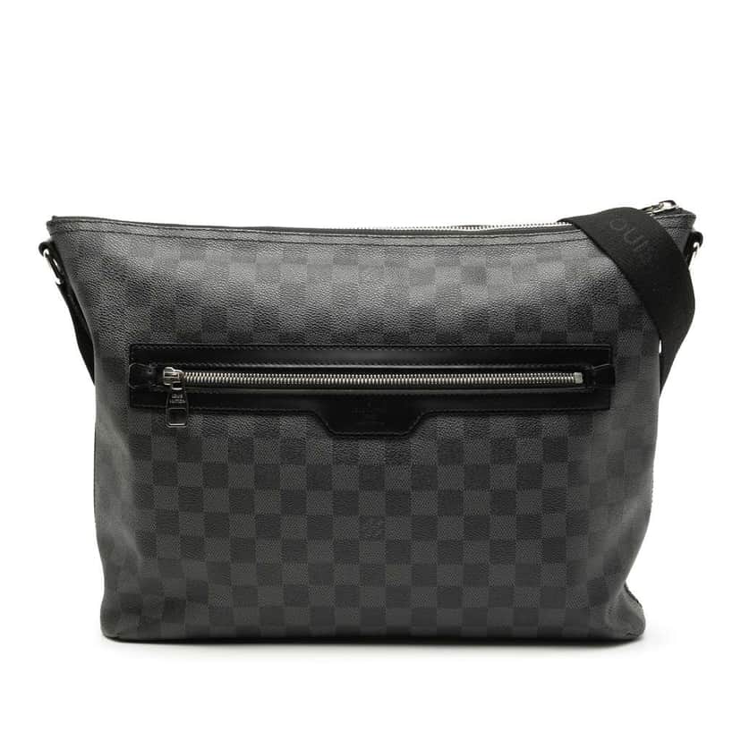 Louis Vuitton Damier Graphite Mick MM Black Very good condition - Front View