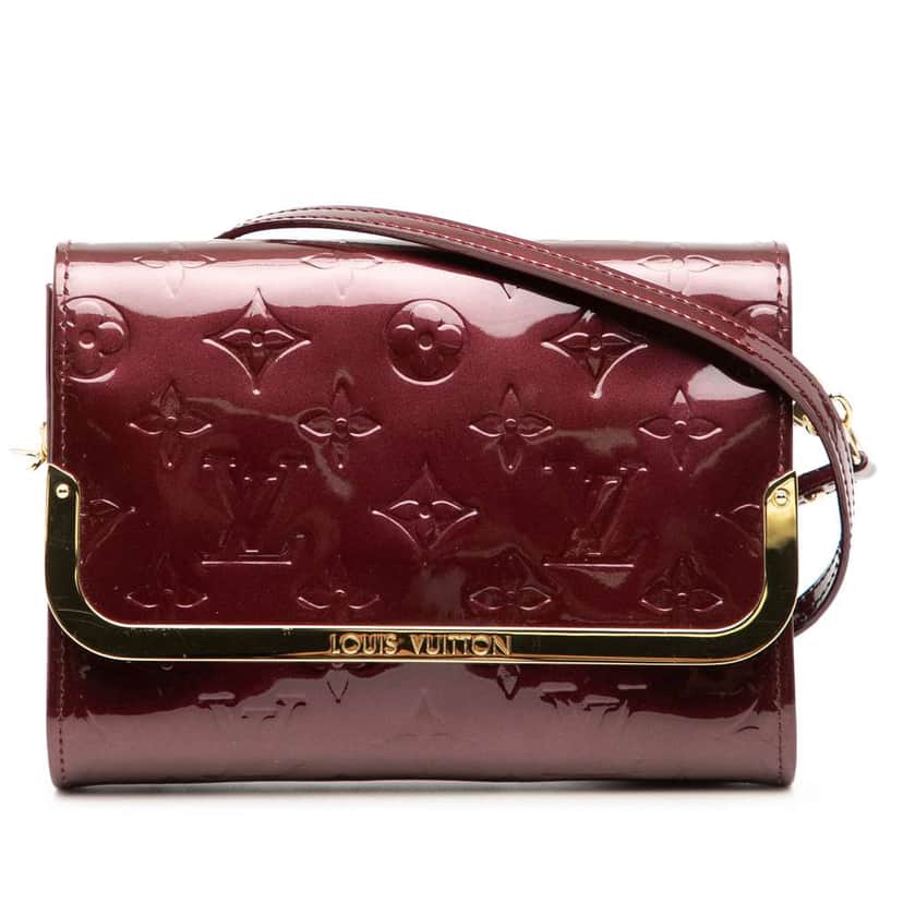 Louis Vuitton Monogram Vernis Rossmore PM Red Leather Good condition - Front View