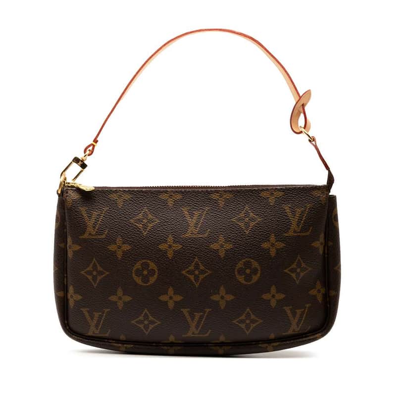 Louis Vuitton Monogram Pochette Accessoires Brown Very good condition - Front View