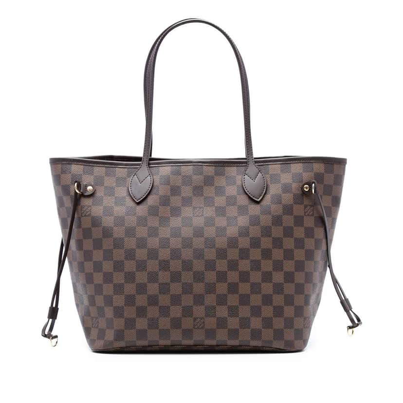 Louis Vuitton Damier Ebene Neverfull MM Brown Good condition - Front View
