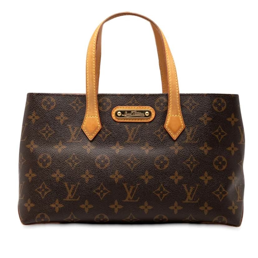 Louis Vuitton Monogram Wilshire PM Brown Good condition - Front View
