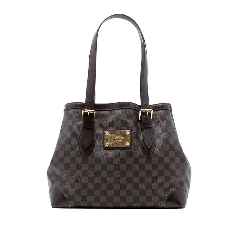 Louis Vuitton Damier Ebene Hampstead MM Brown Good condition - Front View