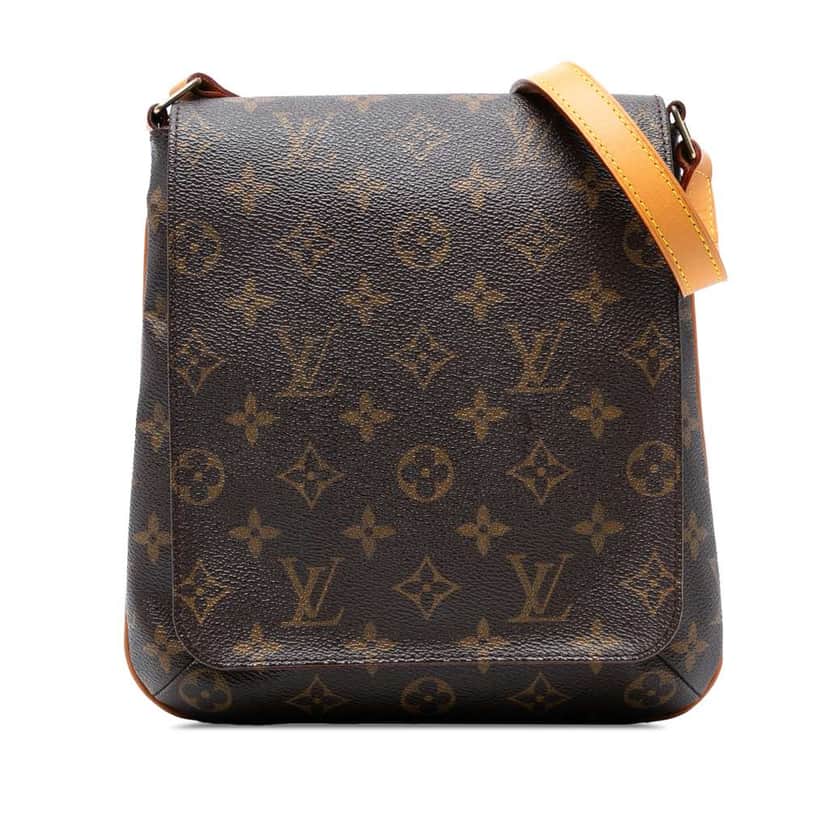 Louis Vuitton Monogram Musette Salsa PM Long Strap Brown Good condition - Front View