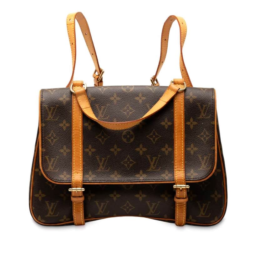 Louis Vuitton Monogram Marelle Sac a Dos Brown Good condition - Front View
