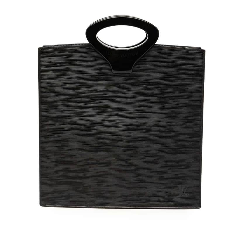 Louis Vuitton Epi Ombre Black Leather Good condition - Front View