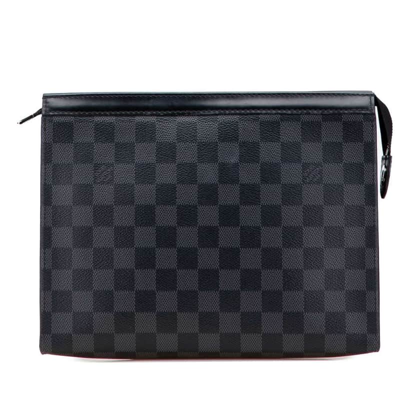 Louis Vuitton Damier Graphite Pochette Voyage MM Grey Good condition - Front View