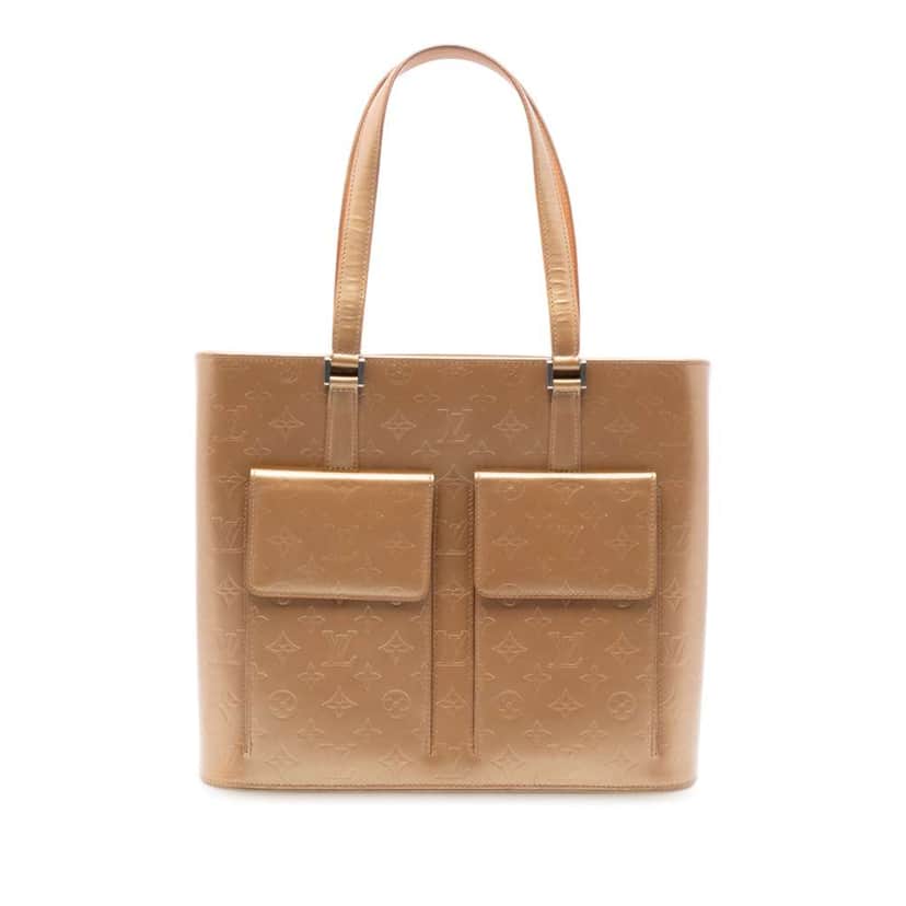 Louis Vuitton Monogram Mat Wilwood Brown Leather Good condition - Front View