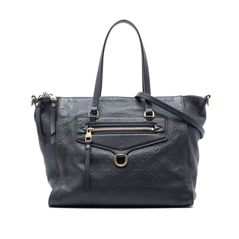 Louis Vuitton Monogram Empreinte Lumineuse PM Blue Leather Good condition - Front View