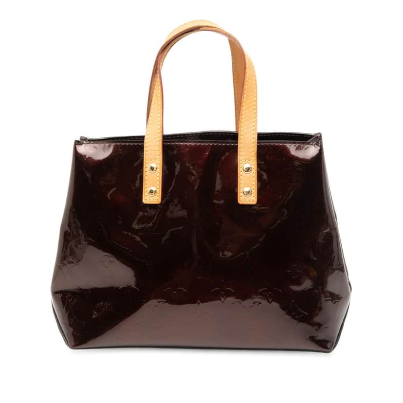 Louis Vuitton Monogram Vernis Reade PM Purple Leather Good condition - Front View