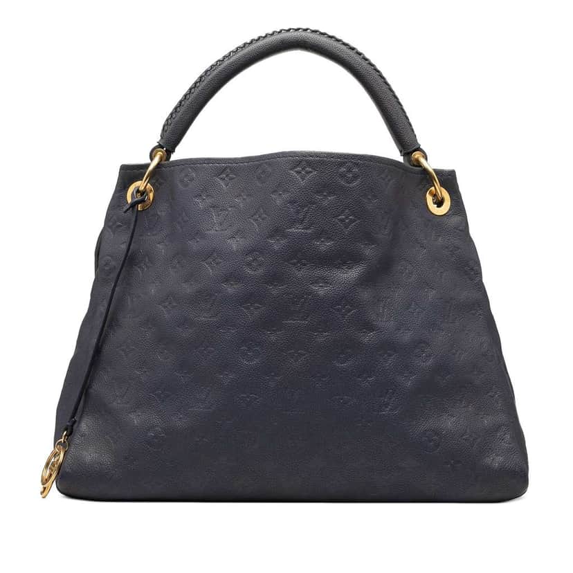 Louis Vuitton Monogram Empreinte Artsy MM Blue Leather Very good condition - Front View
