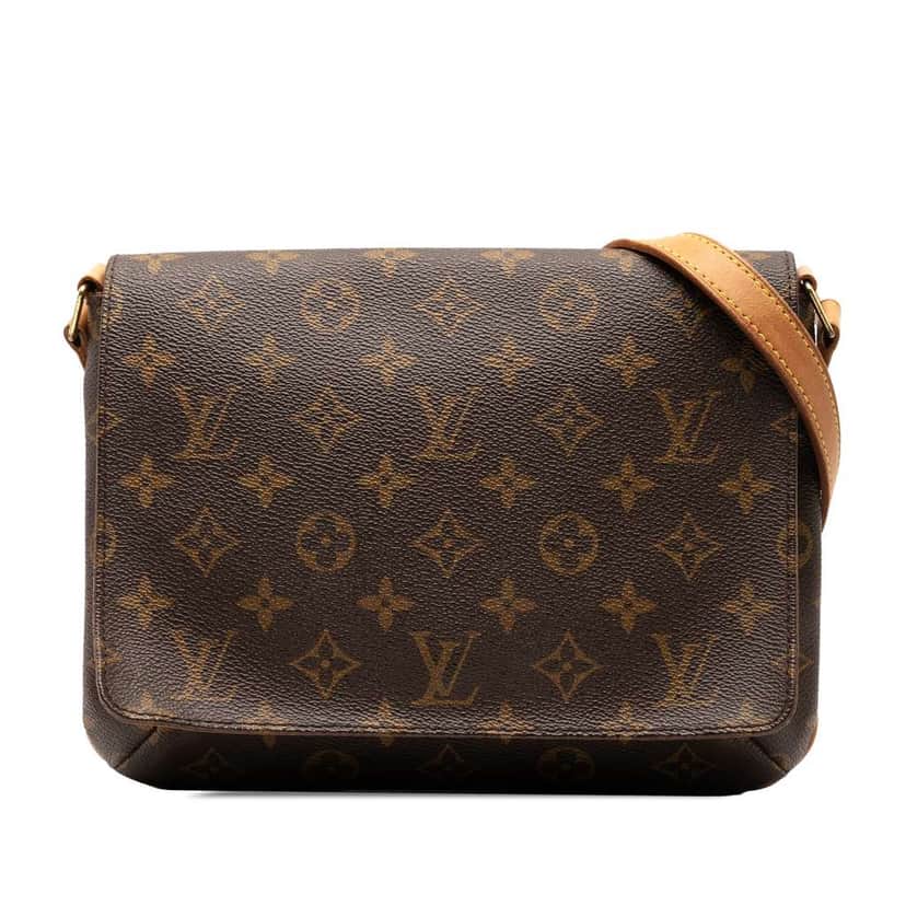 Louis Vuitton Monogram Musette Tango Short Strap Brown Good condition - Front View