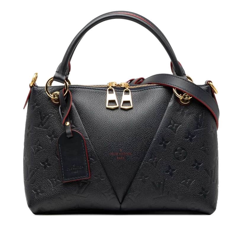 Louis Vuitton Monogram Empreinte V Tote BB Blue Leather Good condition - Front View
