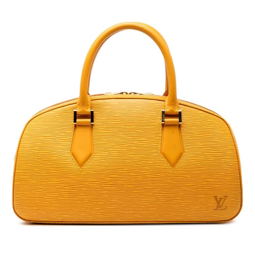 Louis Vuitton Epi Jasmine Yellow Leather Good condition - Front View