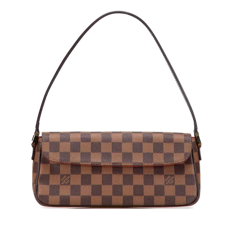 Louis Vuitton Damier Ebene Recoleta Brown Good condition - Front View