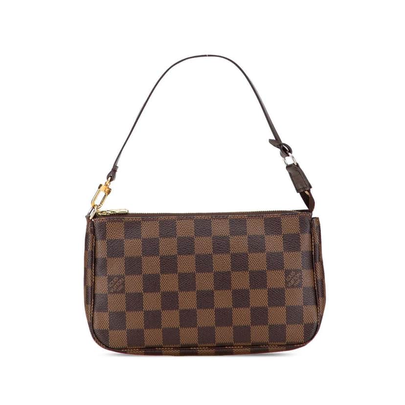 Louis Vuitton Damier Ebene Pochette Accessoires Brown Good condition - Front View