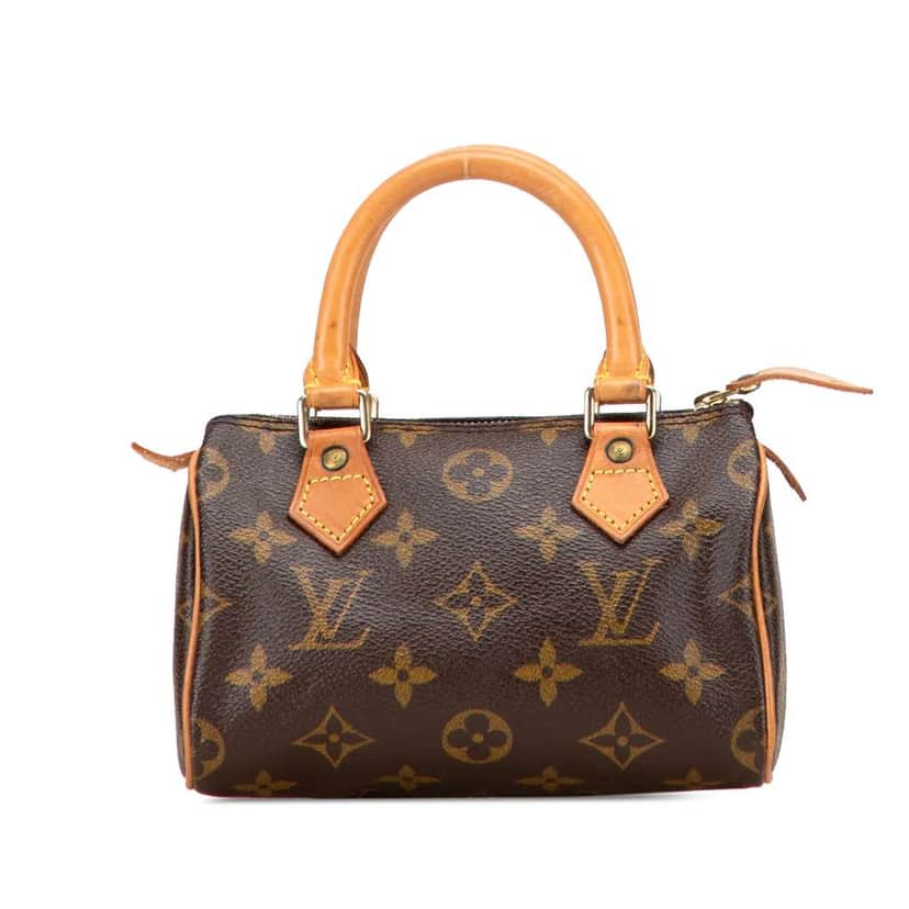 Louis Vuitton Monogram Mini Speedy HL Brown Good condition - Front View