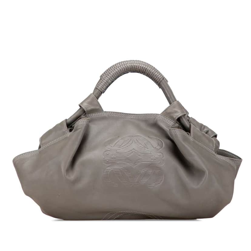 Loewe Nappa Aire Grey Leather Good condition - Front View