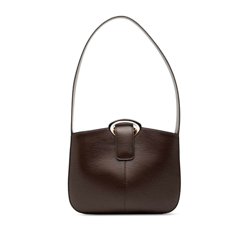 Louis Vuitton Epi Reverie Brown Leather Good condition - Front View