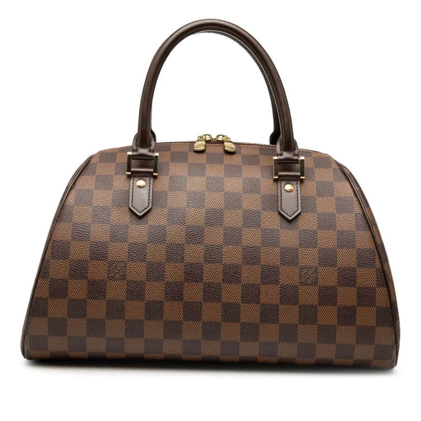 Louis Vuitton Damier Ebene Ribera MM Brown Good condition - Front View
