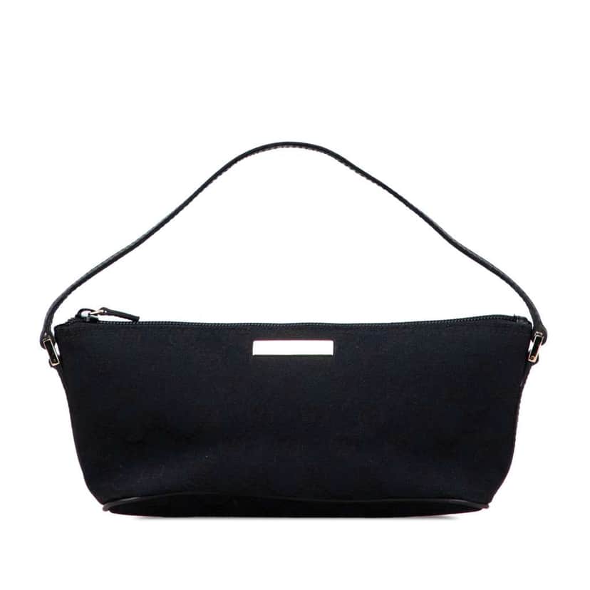 Gucci GG Canvas Boat Blue Canvas Good condition - Front View