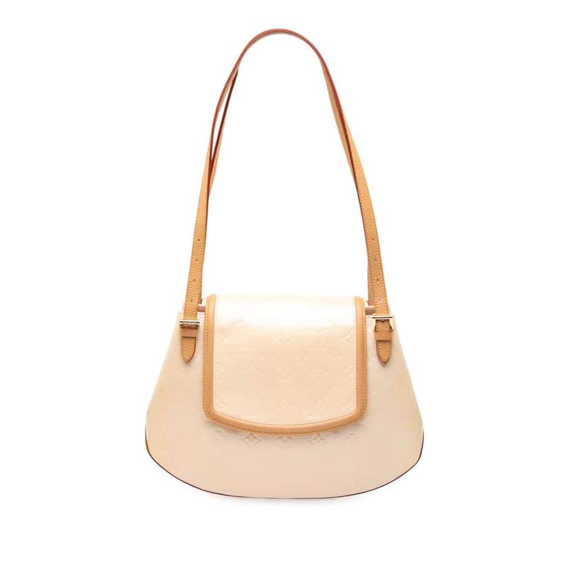 Louis Vuitton Monogram Vernis Biscayne Bay GM Pink Leather Very good condition - Front View