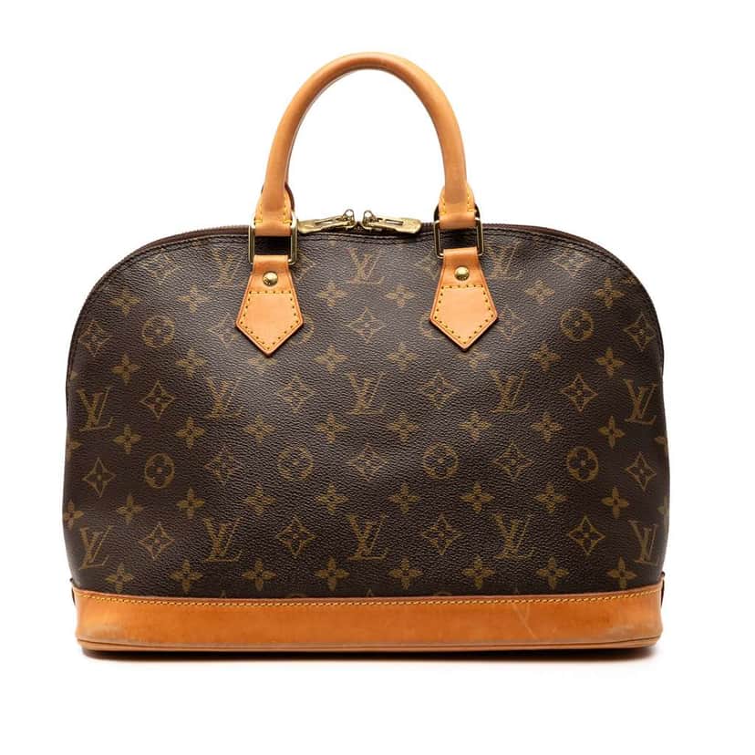 Louis Vuitton Monogram Alma PM Brown Good condition - Front View