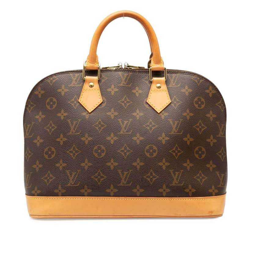 Louis Vuitton Monogram Alma PM Brown Good condition - Front View