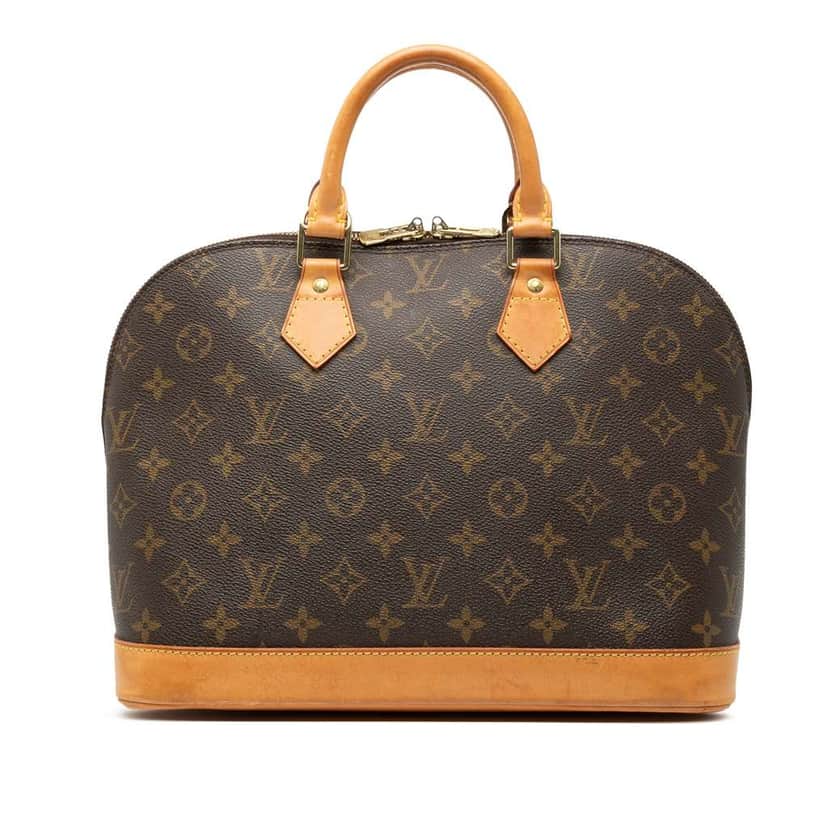 Louis Vuitton Monogram Alma PM Brown Good condition - Front View