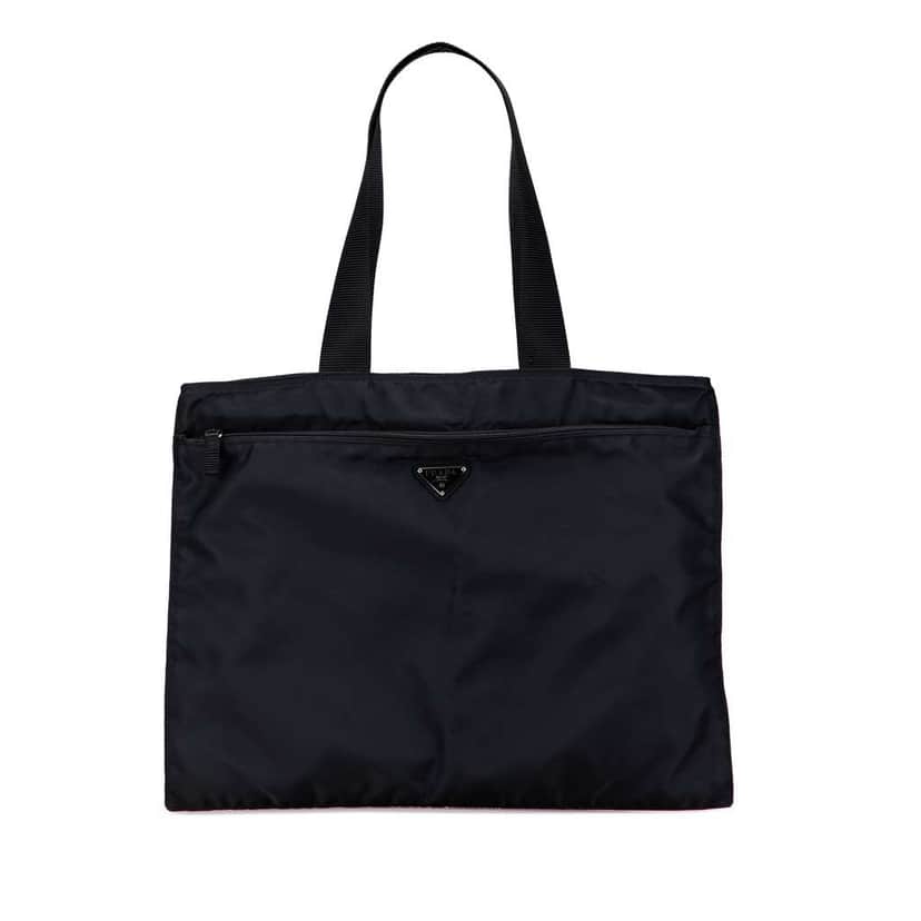 Prada Tessuto Tote Black Good condition - Front View