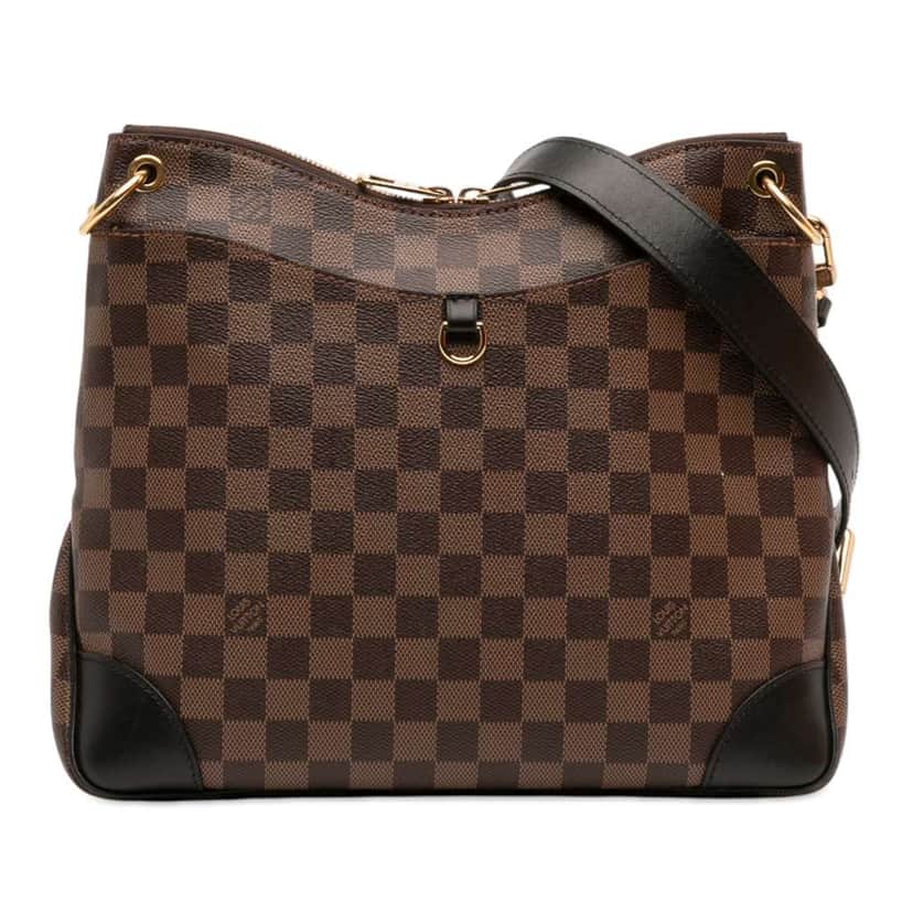 Louis Vuitton Damier Ebene Odeon MM Brown Very good condition - Front View