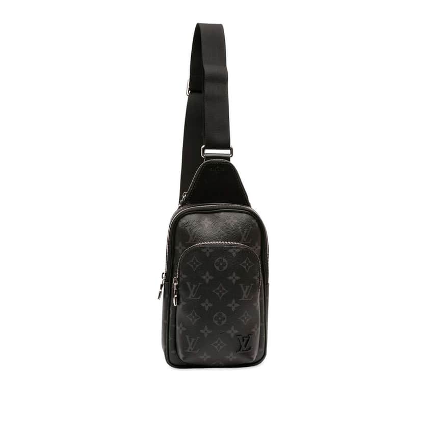 Louis Vuitton Monogram Eclipse Avenue Slingbag PM Black Good condition - Front View