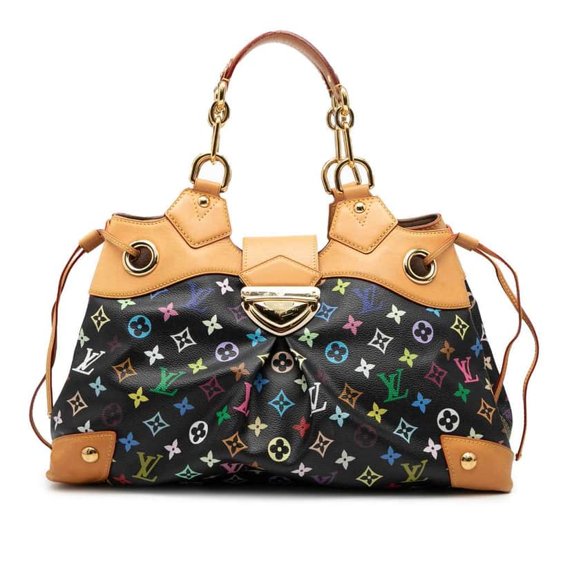 Louis Vuitton Monogram Multicolore Ursula Black Good condition - Front View