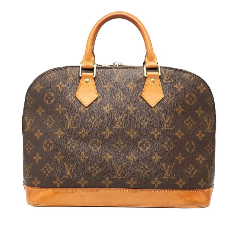 Louis Vuitton Monogram Alma PM Brown Good condition - Front View