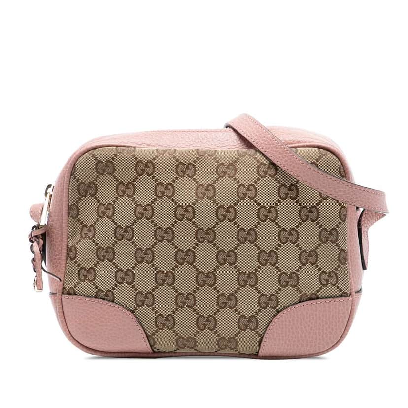 Gucci GG Canvas Bree Crossbody Brown Canvas Good condition - Front View