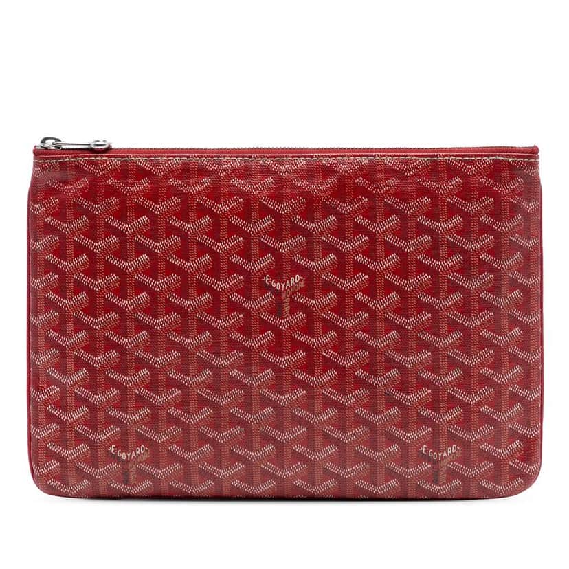 Goyard Goyardine Senat MM Red Canvas Good condition - Front View