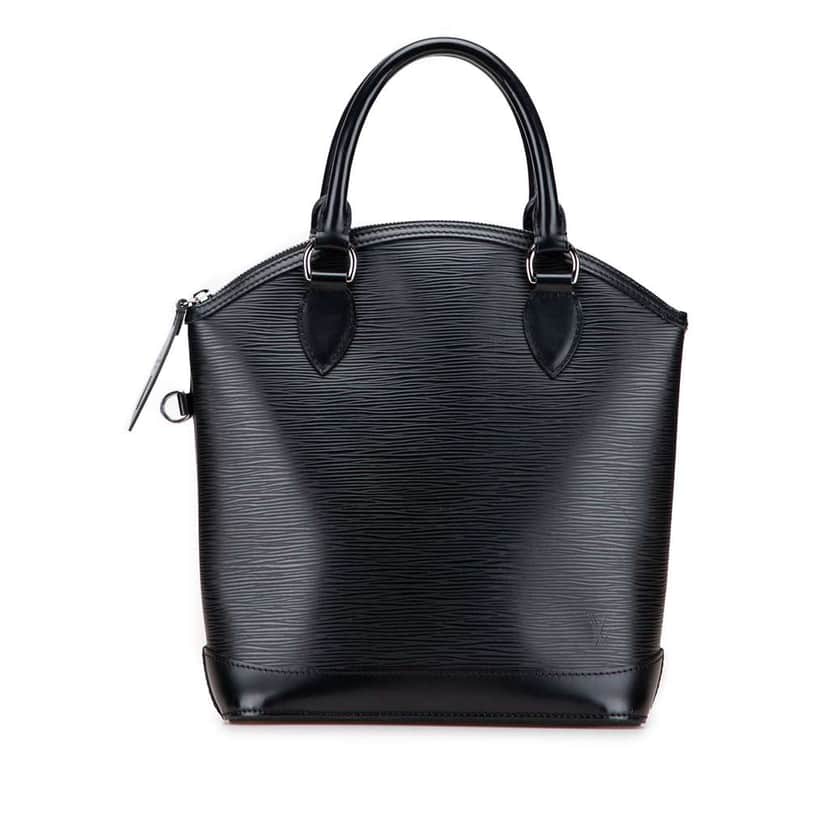 Louis Vuitton Epi Lockit Vertical Black Leather Good condition - Front View