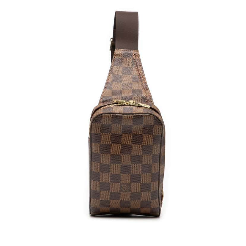 Louis Vuitton Damier Ebene Geronimos Brown Good condition - Front View