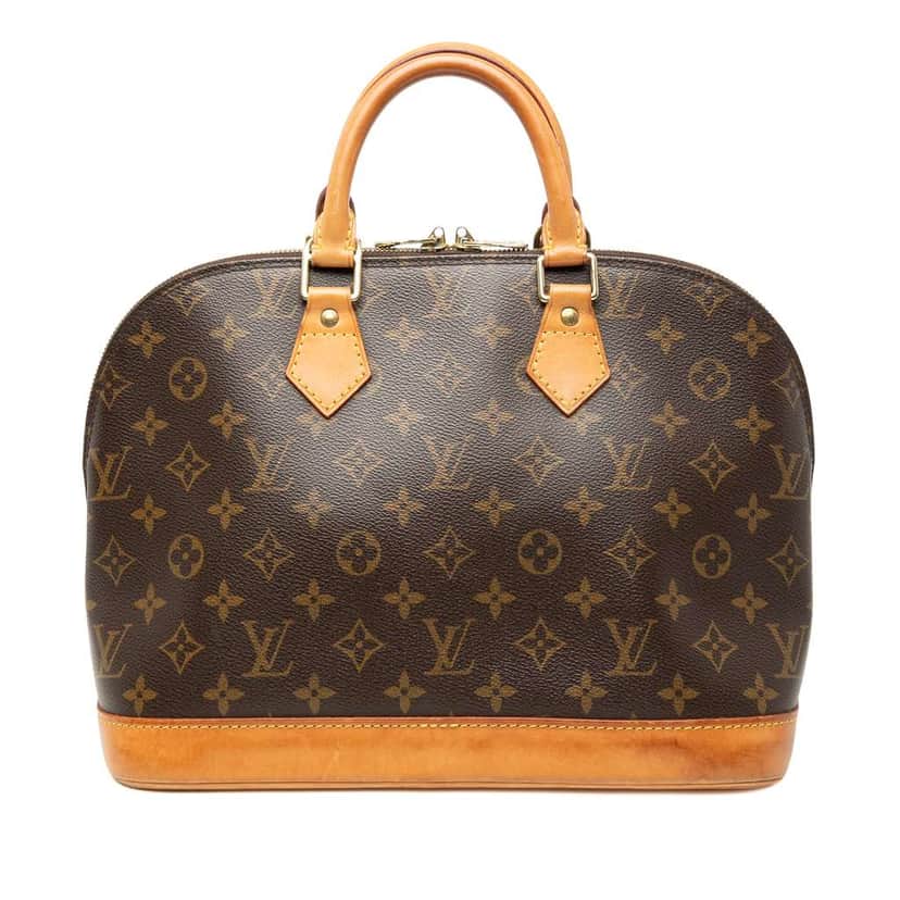 Louis Vuitton Monogram Alma PM Brown Good condition - Front View