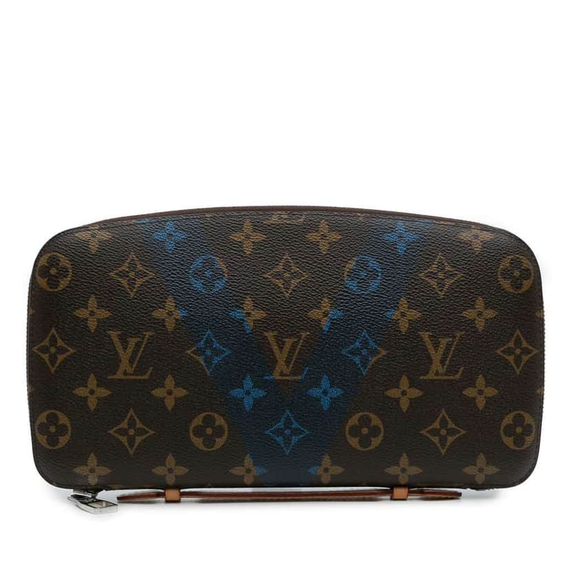 Louis Vuitton Monogram V Line Atoll Organizer Brown Good condition - Front View