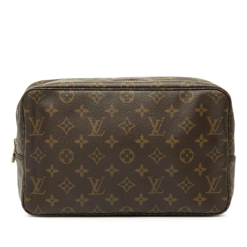 Louis Vuitton Monogram Trousse Toilette 28 Brown Good condition - Front View